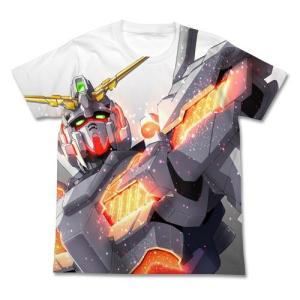 機動戦士ガンダムUC ユニコーンガンダム フルグラフィックTシャツ/ホワイト-S