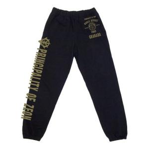 機動戦士ガンダム ジオン突撃機動軍スウェットパンツ/ブラック-M