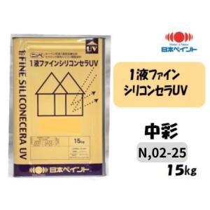 送料無料】ニッペ 1液ファインシリコンセラUV つや有り ホワイト 