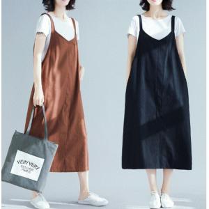 オールインワン サロペット ワンピース チュニック の商品一覧 ファッション 通販 Yahoo ショッピング