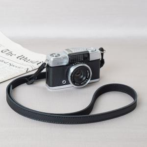 レザーカメラストラップ ブラック MI-NA ミーナ かわいい おしゃれの商品画像