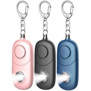 Qosea 防犯ブザー 130dB 大音量 LE...の商品画像