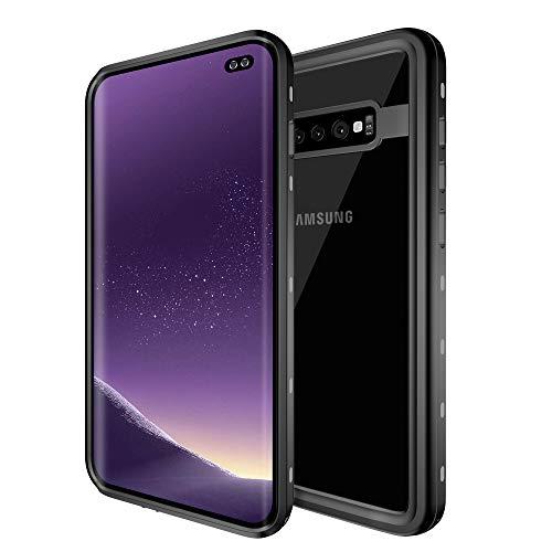 Samsung Galaxy S10 Plus 防水ケース DINGXIN 指紋認証対応・Qi充電対...