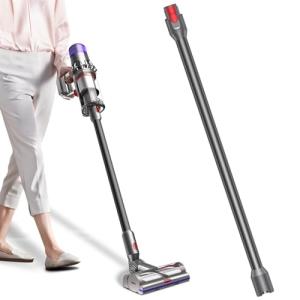 ダイソン 掃除機用延?ロングパイプ V12 Detect Slim/Digital Slim V10 SV18 SV46 部品 グレー