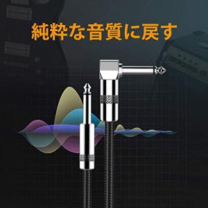 FEYCH ギターシールド ギターケーブル 1...の詳細画像2