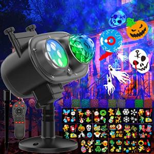 Yokgrass クリスマス プロジェクターライト ハロウィン 海洋ライト RGB多色変化 LED投光器 イルミネーション プロジェクションライ