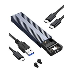 VCOM M.2 NVMe SSD 外付けケース 10Gbps 高速データ転送 Type-C エンクロージャー 工具不要 アルミ製 放熱 PS5