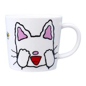 フェイス マグカップ S 820124 日本製 240ml ホワイト