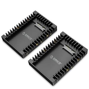 ORICO 2.5 → 3.5変換 2.5インチ HDD / SSD 変換マウンタ SATAインターフェース内蔵 HDDケース 3.5インチ 変