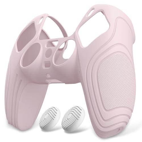 eXtremeRate PlayVital ps5コントローラーに対応用保護カバー、滑り止めコントロ...