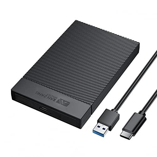 SAN ZANG MASTER 2.5 インチ HDD/SSD ケース USB 3.1 6Gbps ...