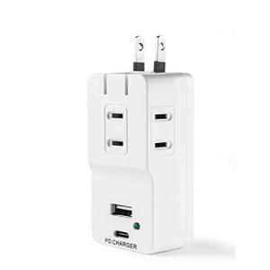 TOP-FLEX USBコンセント 電源タップ 3AC口 2USBポート付き