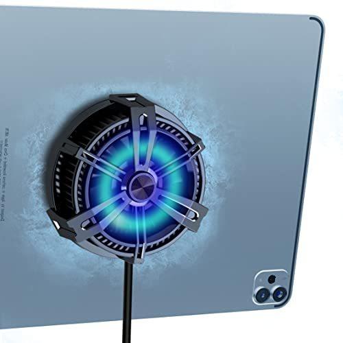 最低-6℃ iPad 冷却ファン タブレット 冷却クーラー 27 wハイパワー 33cm2超大伝熱面...