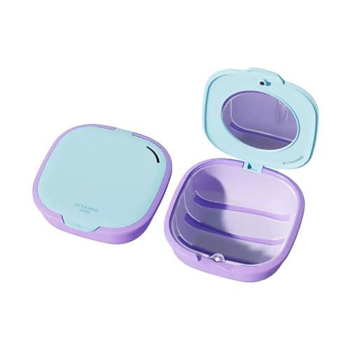 Youfo マウスピース ケース リテーナーケース 入れ歯ケース おしゃれ コンパクト 部分入れ歯 ...