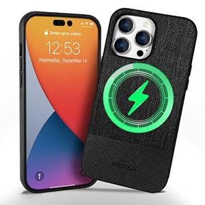 PROXA iPhone 14 Pro Max 用 ケース MagSafe 対応 マグネット搭載 軽量 指紋防止 全面保護 スクラッチ防止 あい
