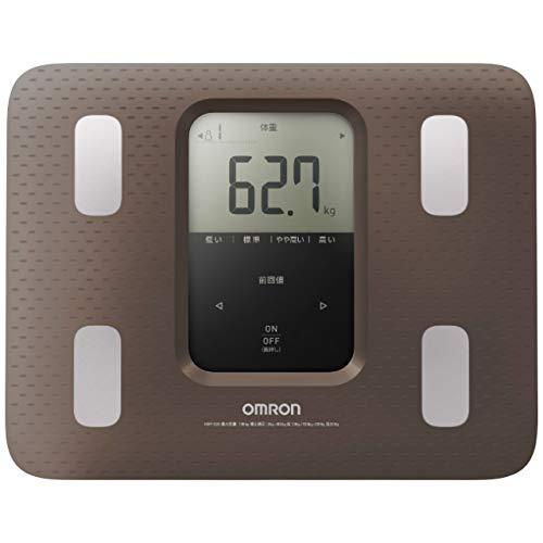 オムロン 体重体組成計 カラダスキャン ブラウン HBF-220-BW