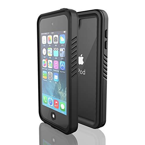 iPod Touch 7 防水ケース DINGXIN 指紋認証対応 防水 防雪 防塵 耐震 耐衝撃 ...