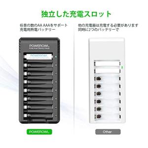 POWEROWL 急速充電器 単3形・単4形 ...の詳細画像2