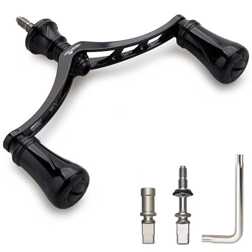 HEIGHTEN 80mm/95mm/98mm リール ハンドル 20mm/19mm ノブ 搭載 シ...