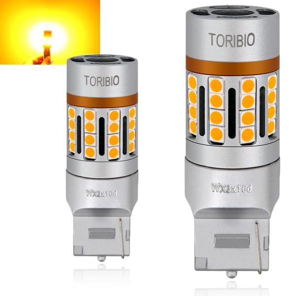 TORIBIO T20 ピンチ部違い LED ウィンカー WX3×16d T20 シングル LED ...