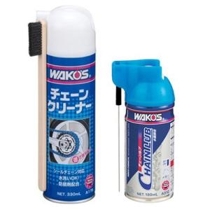 ワコーズ (WAKO&apos;S) チェーンクリーナー CHA-C (330ml／A179) ＆ チェーンル...