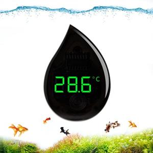 水槽 水温計 Aggforbl タッチディスプレイ LED