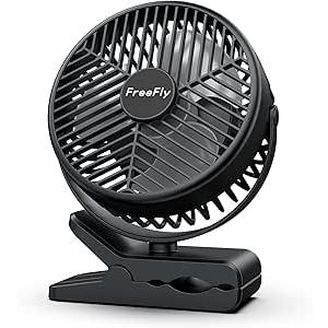 クリップ扇風機 卓上扇風機 10000mAh大容量 無段変速風量 充電式 静音 Amazon | 【10000mAh電池内蔵&超強風】クリップ扇風機 卓上