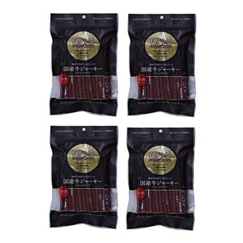 ジャパンプレミアム 国産牛ジャーキースティック 170g×4個