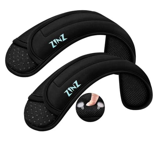 [ZINZ] 2-Pack バッグ、荷物バッグ、クロスボディ用の超厚クッション付きユニバーサルショル...