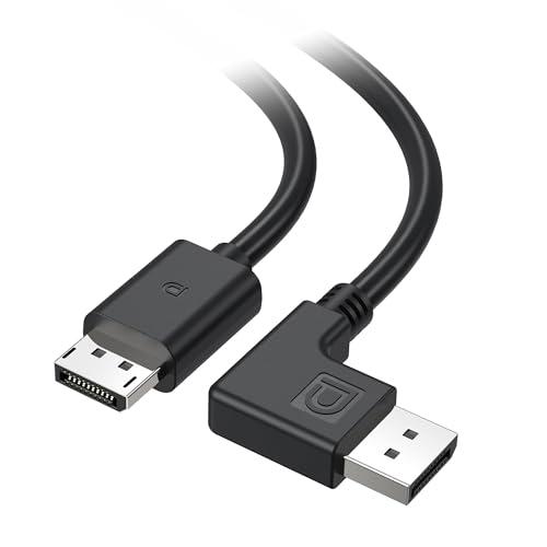 VESA認証取得 Cable Matters 32.4Gbps 直角DisplayPort 1.4 ...