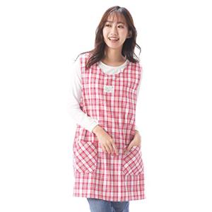 NISHIKI エプロン サイドボタン ML/LL 綿ポリ 速乾 さらりと軽い 保育士 介護士 レディース タバードエプロン ポケット
