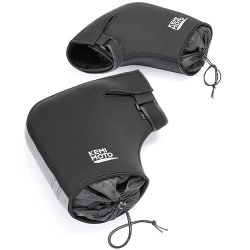 KEMIMOTO バイク ハンドルカバー スクーター 防風 防水 pcx 125cc xmax ミニ...