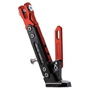 ENN LLC バイク キックスタンド サイドスタンド 高さ調節 メンテナンススタンド アルミ合金