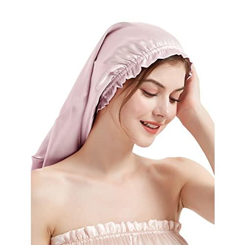 [Goowin] シルク ナイトキャップ ロングヘア用 シルク100% 19匁 朝まで脱落なし 保湿...