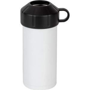 和平フレイズ ペットボトルクーラー ホワイト 真空断熱構造 500ml~600ml 保冷 炭酸 スポーツドリンクOK フォルテック RH-156