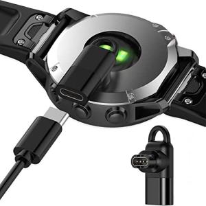 ガーミン 変換アダプター L型 Type-C Garmin用 充電器 Fenix 7 / Fenix 7X / Fenix 7S / Appro