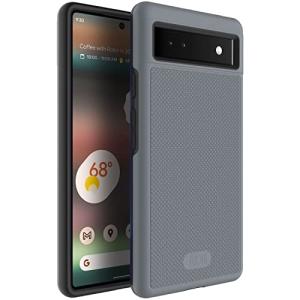 TUDIA Google Pixel 6a ケース 米軍MIL規格 2層保護耐衝撃性滑り止め超薄型TPU保護ハード Pix