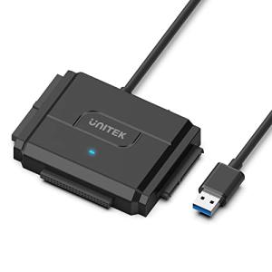 Unitek IDE SATA 両方対応 USB3.0 ドライブアダプター 2.5/3.5インチHDD SSD 光学ドライブに対応 最大24TB