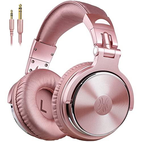 OneOdio Pro10 DJヘッドホン 有線 ハイレゾ対応 50mmドライバー モニターヘッドフ...
