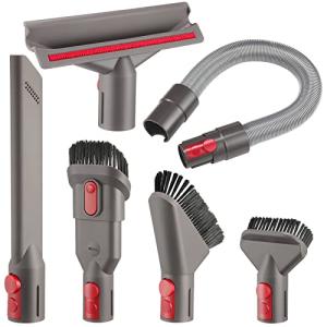 ダイソン 掃除機用アタッチメント V7 / V8 / V10 / V11 延長ホース フトンツール 隙?ノズル ハードブラシ 6点 ヘッド セッ