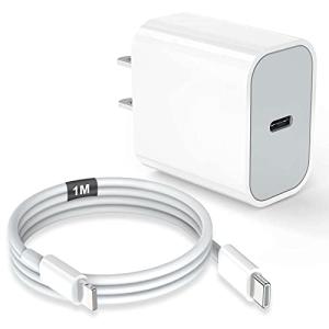 iPhone 充電器 純正 20W USB C 急速充電 1m Lightning ケーブル MFi/PSE認証済みアイフォン タイプc 充電器｜mi-naone