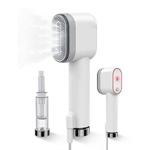 アイロン シワ伸び 立ち上がり25秒 ドライ スチームアイロン両用 スチームたっぷり 高温除菌消臭 コンパクト 過熱保護