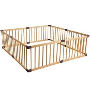 木製ベビーサークル