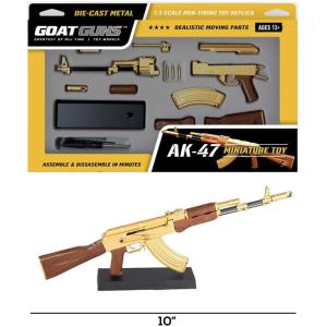 [1/3スケール] GOATGUNS AK47 アサルトライフル カラシニコフ (ゴールド)｜mia-7-store