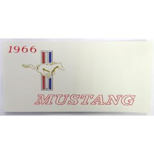 1966 Ford Mustang Registered Owner's Manual （輸入品） 1冊【全国送料無料】｜miahat1024