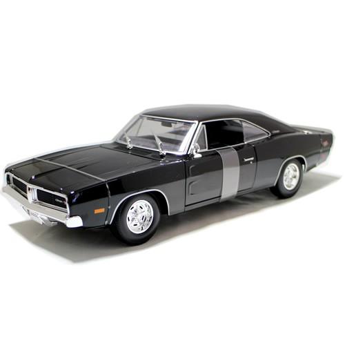 ミニカー 1969 DODGE Charger R/T Black 1/18 MAISTO【全国送料...