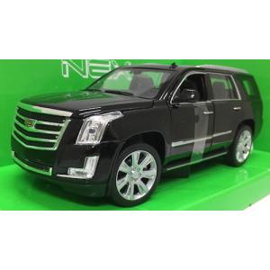 2017 Cadillac Escalade Black 1/24 WELLY【全国送料無料】 キャデラック エスカレード 黒 ミニカー アメ車 ミニカー ウェリー SUV｜miahat1024