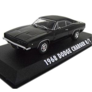 1968 DODGE CHARGER R/T bk BULLITT 1/43 GreenLight【全国送料無料】 ダッジ チャージャー グリーンライト ブリット ミニカー マッスルカー マックイーン｜miahat1024