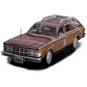 ミニカー 1/18 1989 ジープ・グランド ワゴニア 紺色 KKS JEEP - GRAND