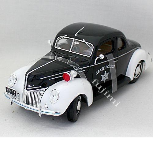 1939 Ford Deluxe STATE POLICE 1/18 Maisto【全国送料無料】 ...